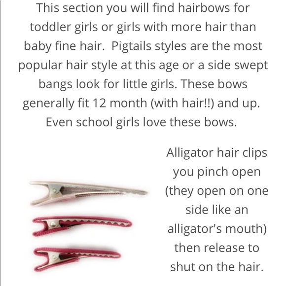 NWT Baby Wisp Courtney Sparkly Bow - Picture 11 of 11